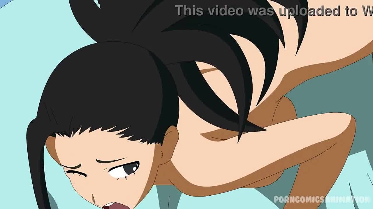 Momos stora rumpa får en hård knullning i denna anime-porrvideo hq bild